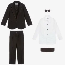 Beau KiD Suits*Boys Black Tuxedo Suit