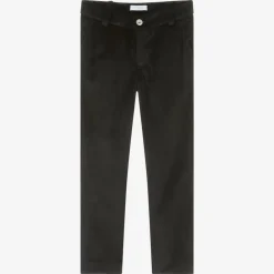Foque Trousers*Boys Black Velvet Trousers