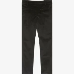 Foque Trousers*Boys Black Velvet Trousers