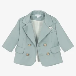 Andreeatex Suits|Suits*Boys Blue & Black Double Breasted Suit