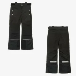 Deux par Deux Snowwear*Boys Blue & Black Snowsuit & Snood Set