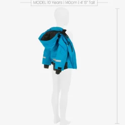 Deux par Deux Snowwear*Boys Blue & Black Snowsuit & Snood Set