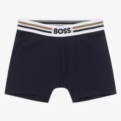 BOSS Underwear*Boys Blue & Grey Boxer Shorts (2 Pack)