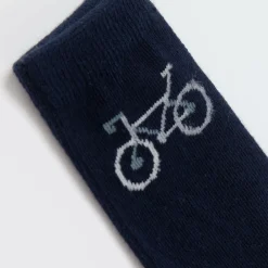 Mayoral Socks*Boys Blue & Grey Cotton Socks (3 Pack)