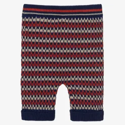 Gucci Trousers|Trousers*Boys Blue & Orange Cotton Knit GG Trousers