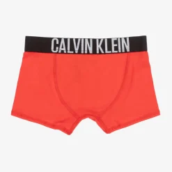 Calvin Klein Underwear*Boys Blue & Red Cotton Boxers (2 Pack)