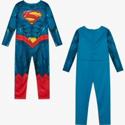 Dress Up by Design Costumes*Boys Blue & Red Superman Costume