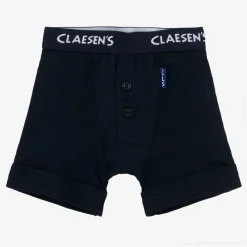 Claesens Underwear*Boys Blue Cotton Boxer Shorts (2 Pack)