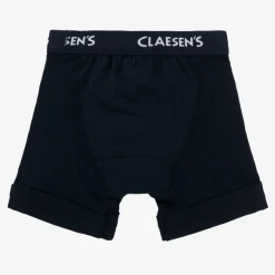 Claesens Underwear*Boys Blue Cotton Boxer Shorts (2 Pack)