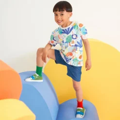 Joyday Shorts*Boys Blue Cotton Chambray Shorts