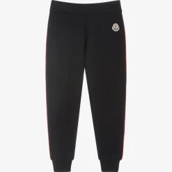 Moncler Enfant Trousers*Boys Blue Cotton Joggers
