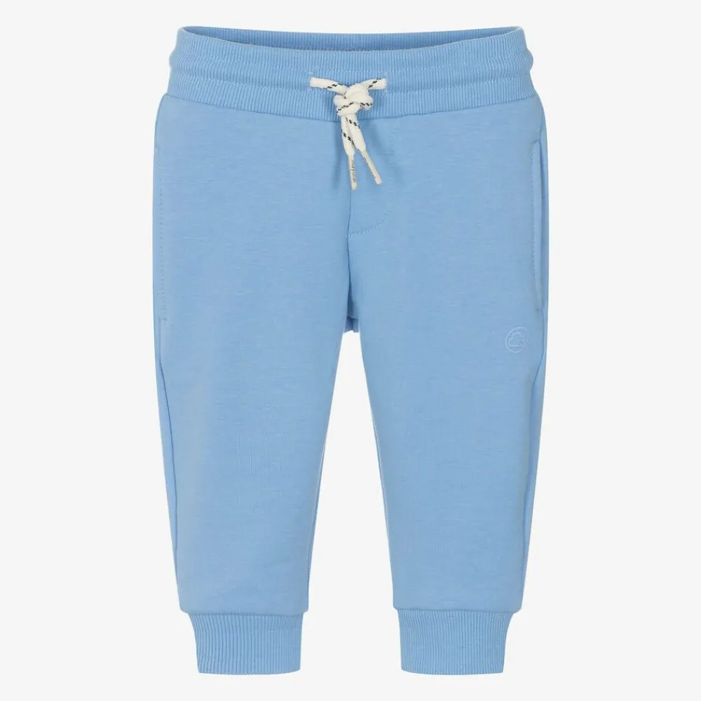 Mayoral Trousers*Boys Blue Cotton Joggers
