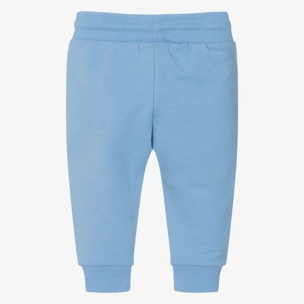 Mayoral Trousers*Boys Blue Cotton Joggers