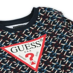 Guess Tops*Boys Blue Cotton Sweatshirt