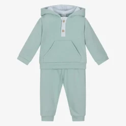 Babidu Tracksuits*Boys Blue Cotton Tracksuit