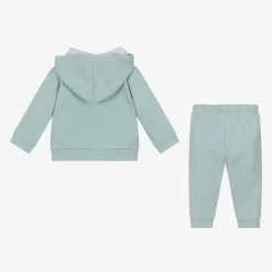 Babidu Tracksuits*Boys Blue Cotton Tracksuit