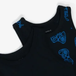 NAME IT Underwear*Boys Blue Cotton Vests (2 Pack)