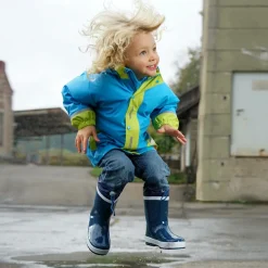 Playshoes Coats & Jackets|Coats & Jackets*Boys Blue Crocodile Raincoat