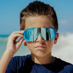 Bling2o Clothing Accessories*Boys Blue Crocodile Sunglasses (UVA/UVB)