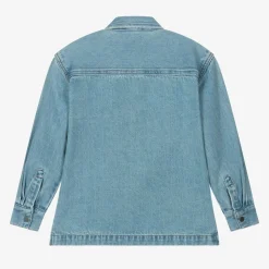 Stella McCartney Kids Tops*Boys Blue Denim Shirt