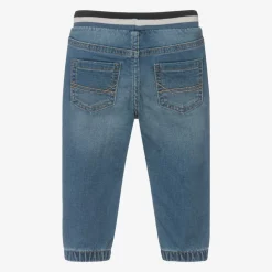 Mayoral Trousers*Boys Blue Denim-Look Jeans