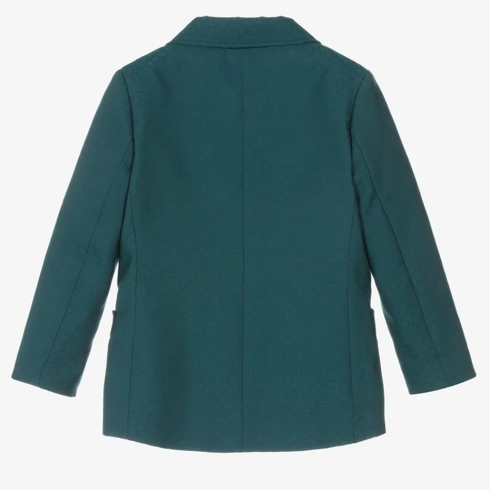 Gucci Coats & Jackets*Boys Blue Double-Breasted Blazer