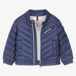 Moncler Enfant Coats & Jackets*Boys Blue Down Padded Puffer Jacket
