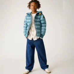 Parajumpers Coats & Jackets*Boys Blue Down Padded Puffer Jacket Hydro