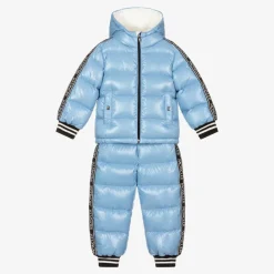 Moncler Enfant Snowwear|Snowwear*Boys Blue Down Padded Talat Snowsuit