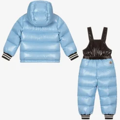 Moncler Enfant Snowwear|Snowwear*Boys Blue Down Padded Talat Snowsuit