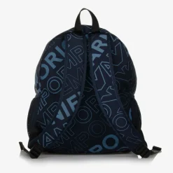 Emporio Armani Bags*Boys Blue Eagle Backpack (37cm)