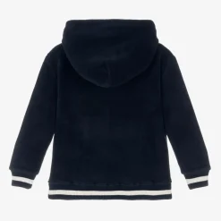 Dr. Kid Tops*Boys Blue Fleece Hoodie