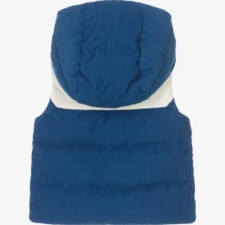 Moncler Enfant Coats & Jackets|Coats & Jackets*Boys Blue Hooded Down Gilet