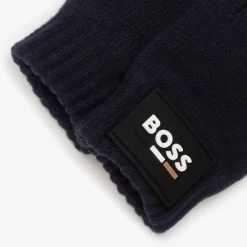 BOSS Gloves & Mittens*Boys Blue Knitted Gloves