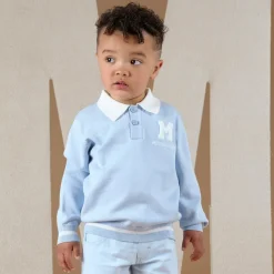 Mitch amp; Son Tops*Boys Blue Knitted Sweater