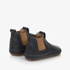 Old Soles First Walkers|First Walkers*Boys Blue Leather First Walker Boots