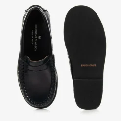 Childrens Classics Loafers & Moccasins|Loafers & Moccasins*Boys Blue Leather Loafers