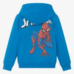 iDO Baby Tops*Boys Blue Marvel Zip-Up Top