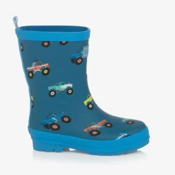 Hatley Rain Boots|Rain Boots*Boys Blue Monster Truck Rain Boots