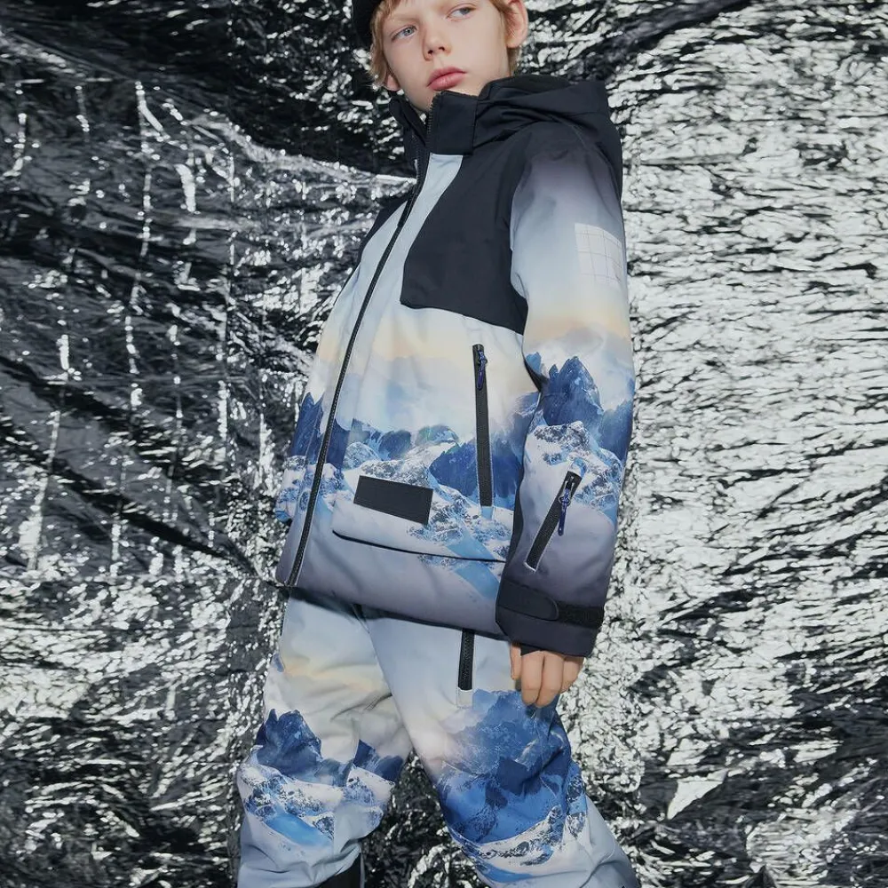 Molo Snowwear*Boys Blue Mountain Ski Trousers