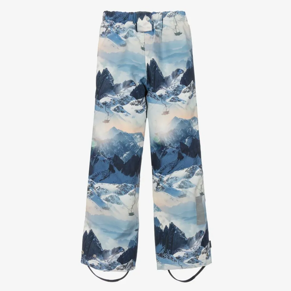 Molo Snowwear*Boys Blue Mountain Ski Trousers