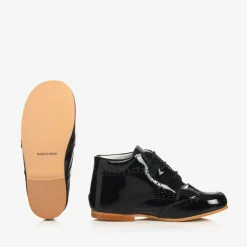 Childrens Classics Brogues|Brogues*Boys Blue Patent Brogue Shoes