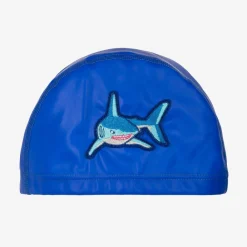 Bling2o Swimwear*Boys Blue Shark Swimming Cap