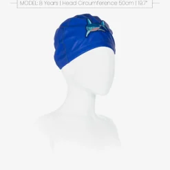 Bling2o Swimwear*Boys Blue Shark Swimming Cap