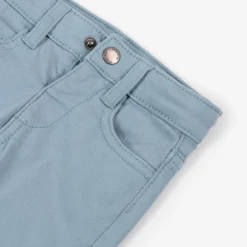 Mayoral Trousers|Trousers*Boys Blue Slim Fit Cotton Trousers