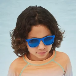 Molo Clothing Accessories*Boys Blue Smile Sunglasses (UVA/UVB) ReefBlue