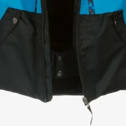 Deux par Deux Snowwear*Boys Blue Storm Print Snowsuit & Snood Set