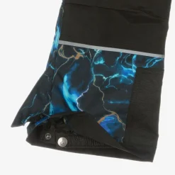 Deux par Deux Snowwear*Boys Blue Storm Print Snowsuit & Snood Set