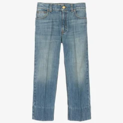 Gucci Trousers*Boys Blue Straight Leg Denim Jeans