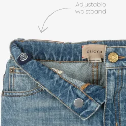 Gucci Trousers*Boys Blue Straight Leg Denim Jeans